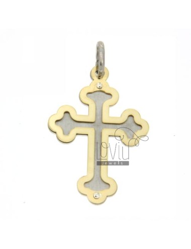 Gold plated cross pendant...