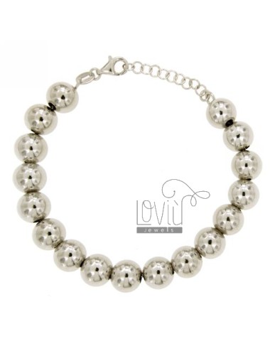 Bracelet 10mm ball with...