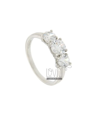 Trylogy tit silver ring 925...
