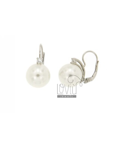 14 mm pearl earring nun...