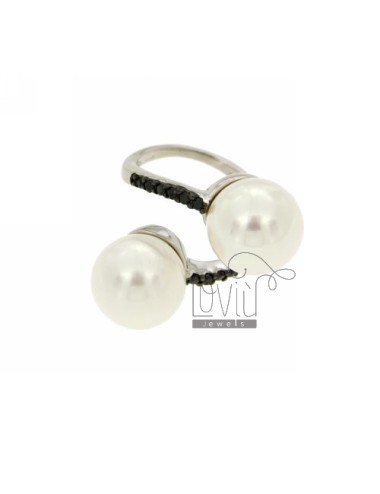 Ring contrarie perla mm 12...