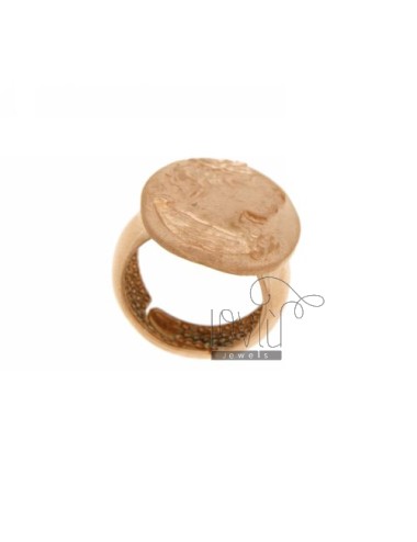 25x19 mm oval ring with...
