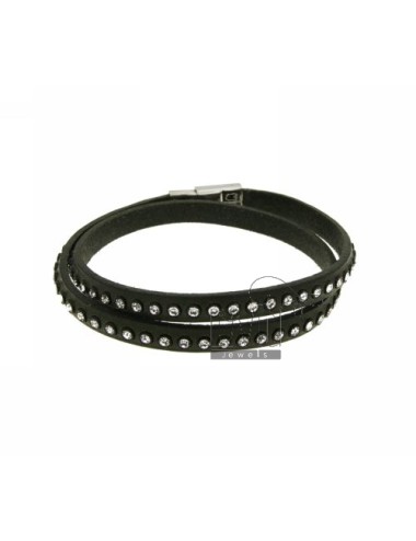 Bracelet leather double...