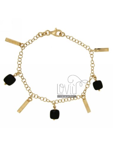 Rolo bracelet wire with...