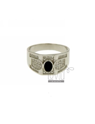 Ring with stone of onyx...