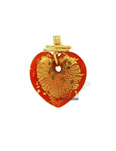Heart pendant murano 60x48...