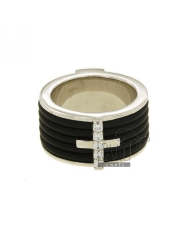 Band ring mm 12 with rubber...