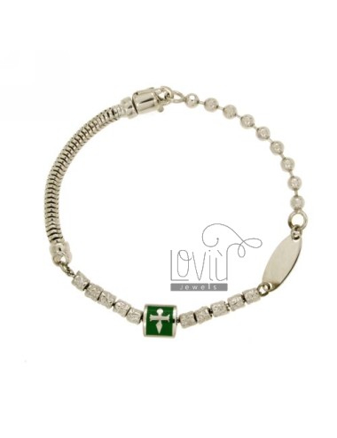 Bracelet with nuggets mm 4...