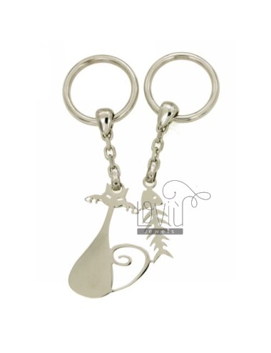Keychain divisible cat and...