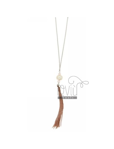 Necklace 65 cm cable with...
