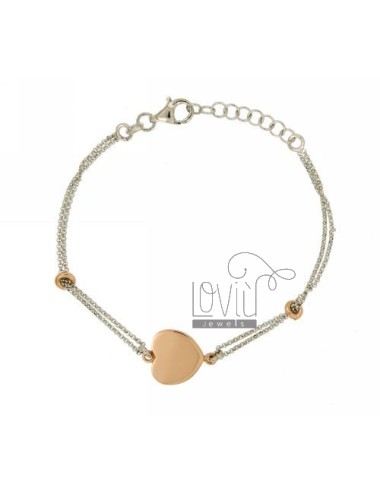 Cable bracelet 18 cm with...