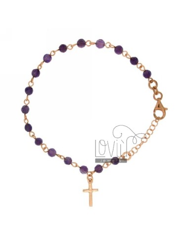 Bracelet rosary with ball 4...