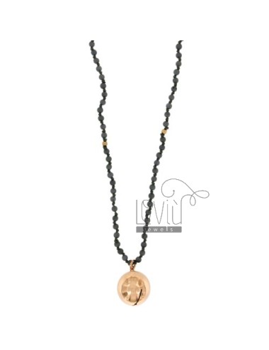 Necklace stone dura 4 mm 80...