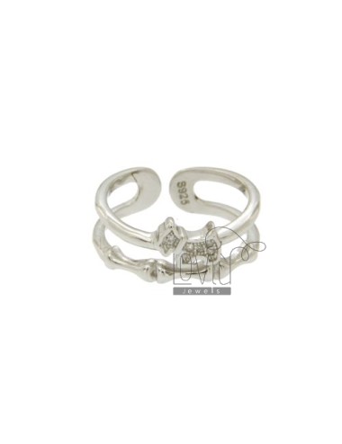7 mm band ring with dog and...
