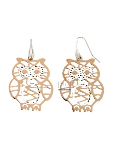Earrings owl mm 54x32...