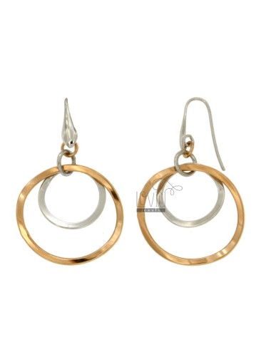 Concentric circles earrings...