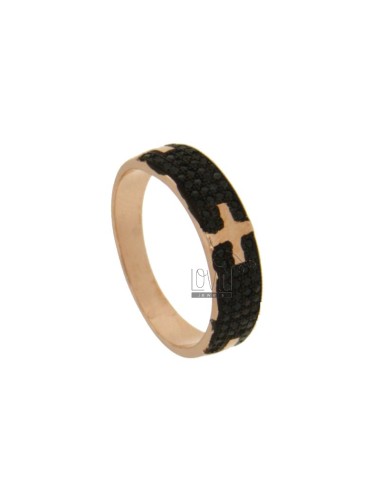 Ring tie with cross in...
