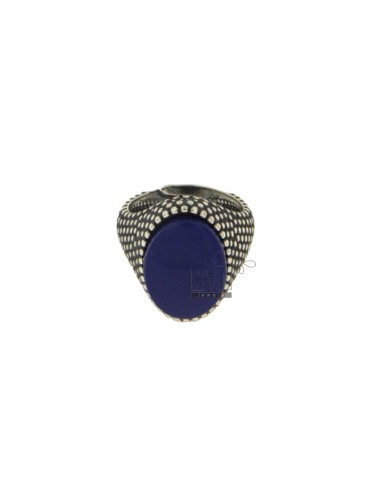 Oval ring 17x11 mm mit...