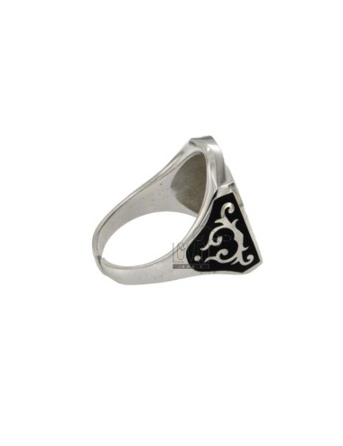 Ring 17x17 mm square with...