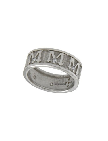 Sacred button ring mm 8...