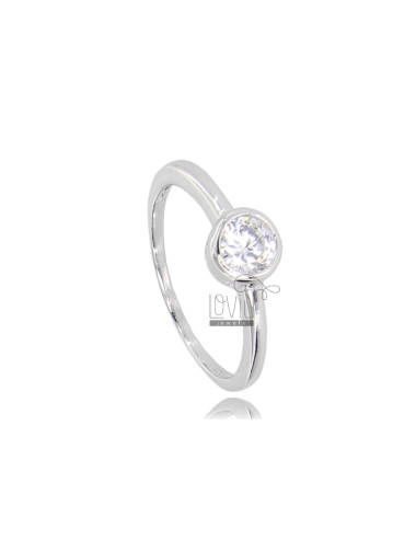 Solitaire ring mm 6 in...