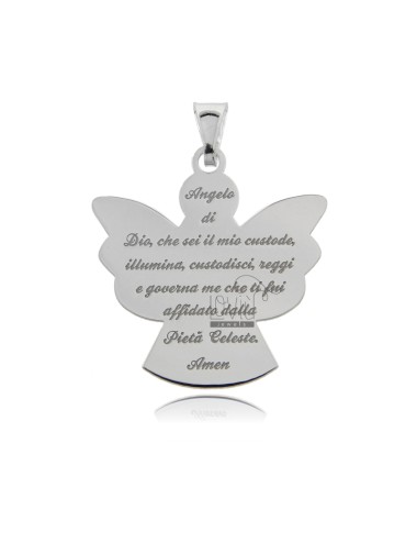 Eco angel pendant with...
