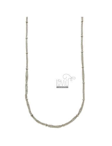 Necklace cable 3 wires with...