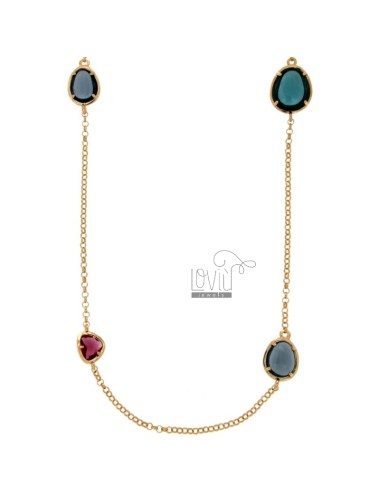 Rolo necklace with...