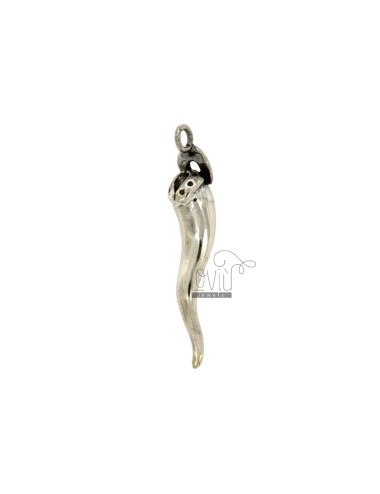 Horn pendant mm 44x8 with...