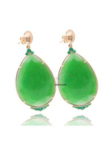 60x30 pendant earrings with...