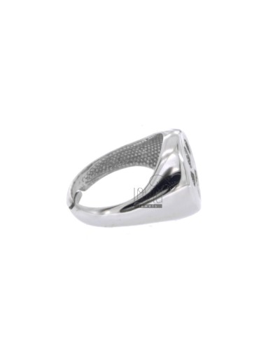 14 mm round ring with...