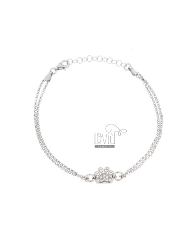 Rolo diamond bracelet with...