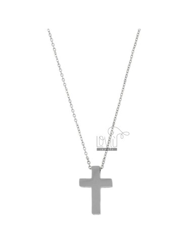 Pendant cross with chain...
