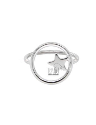 Wire ring with star in the...