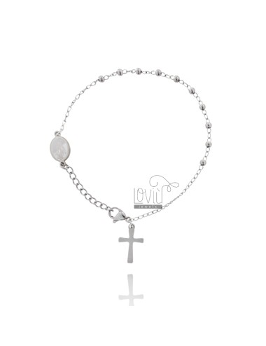 Rosary bracelet cm 19 in...
