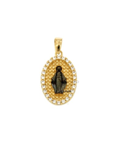 Golden miraculous pendant,...