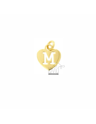 Pendant heart mm 13x11 with...