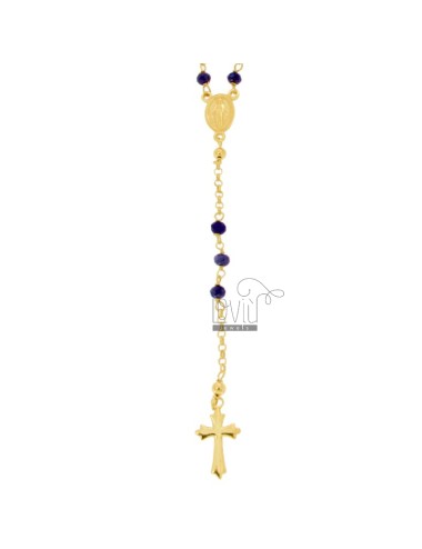 Rosary necklace mit steinen...