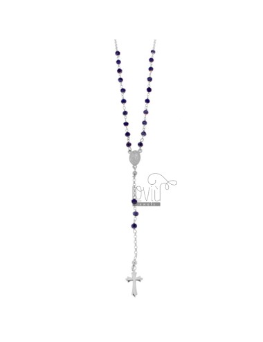 Rosary necklace with stones...