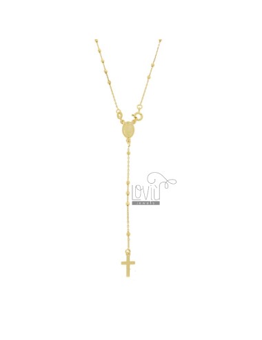 Rosary necklace cable mit...