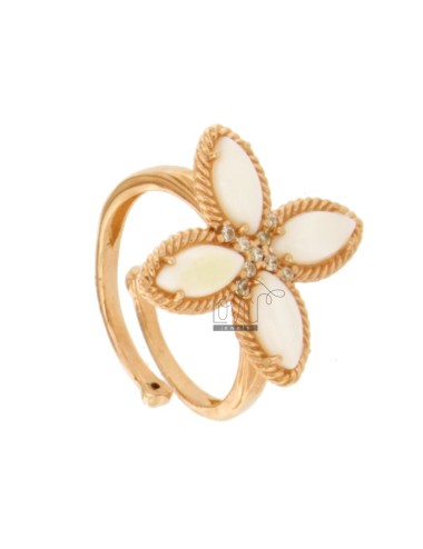Flower ring 4 points in...