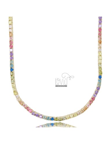 Tennis necklace mm 2,5 in...