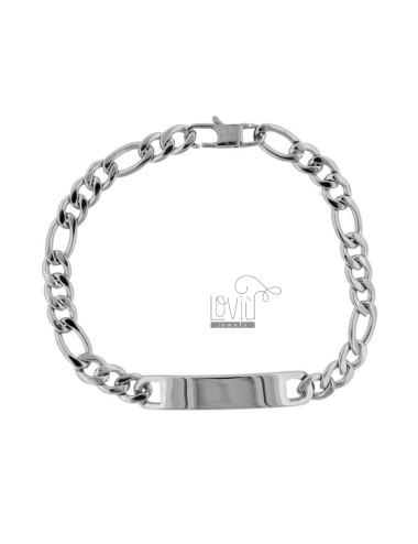 Bracelet 3 1 with plate mm...