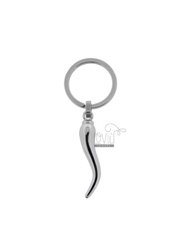 Key ring with steel horn
