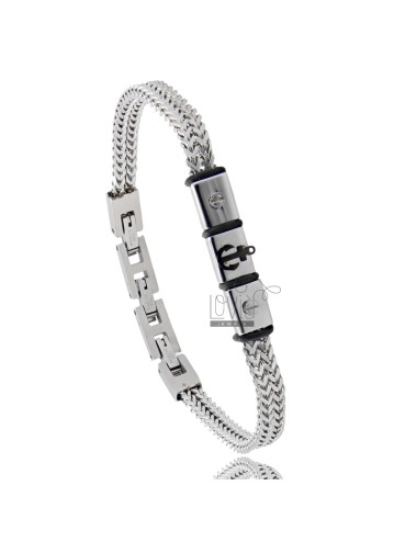 Bracelet with stainless...