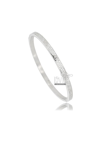 Handcuff bracelet 4 mm with...
