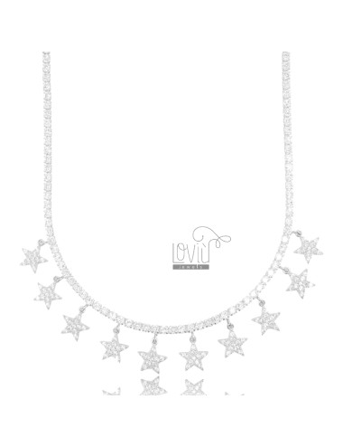 Tennis necklace with...
