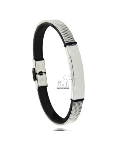 Semi-rigid bracelet with...