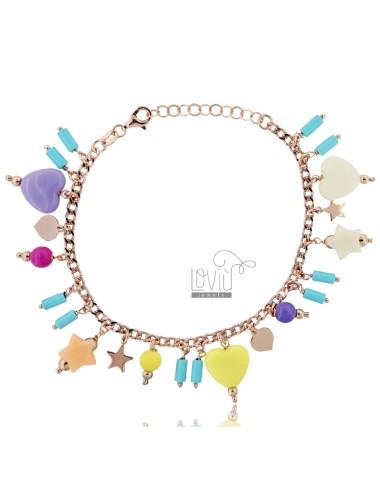 Bracelet with resin charms...