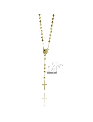 Rosary necklace with 5 cm...